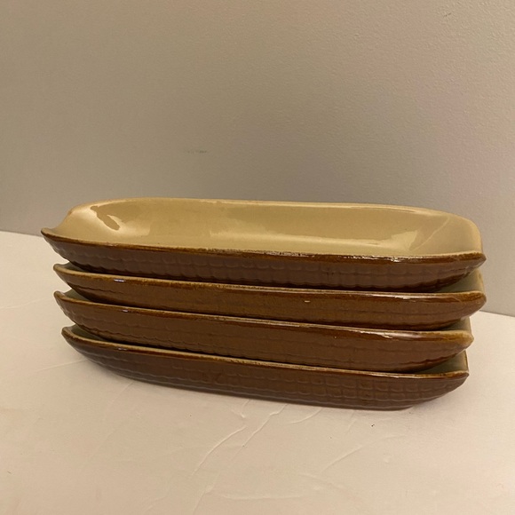 Vintage Ceramic Corn on the Cob dishes - Picture 3 of 4
